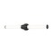 Z-Lite Cooper Vanity, 1-Light, 32 In.W x 4 In.L x 4.75 In.H, Matte Black/Frosted 1010-32W-MB-LED - alternate 1